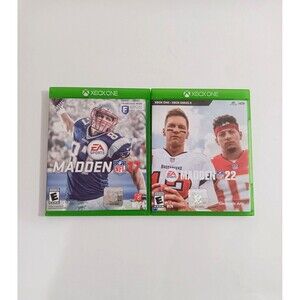 XBox One Madden 17 & Madden 22 (2 game set)